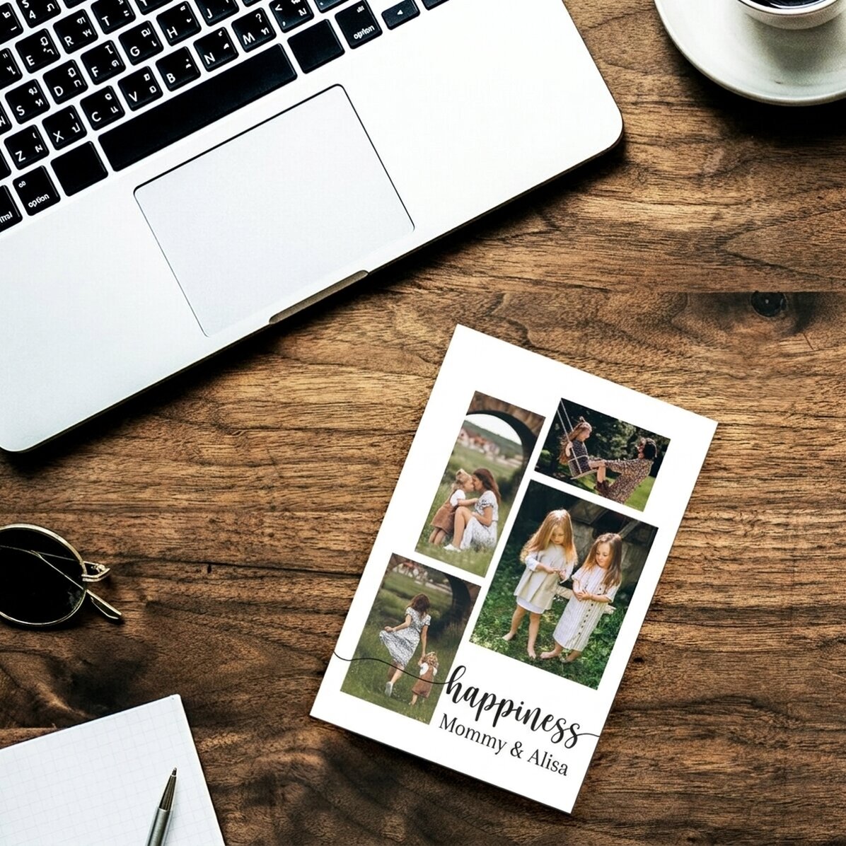 Personalisiertes Foto im Format 10 x 15 cm – Glück