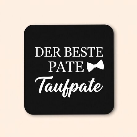 Individuell gestalteter Untersetzer für die Nase