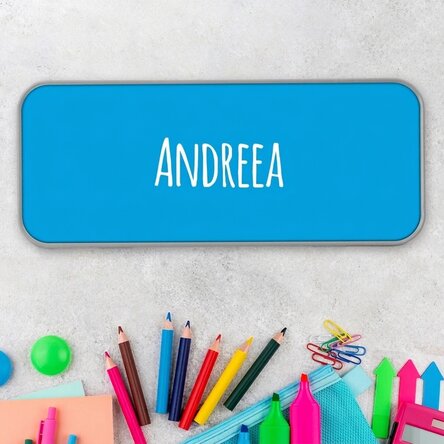 Personalisiertes Federmäppchen mit deinem Namen
