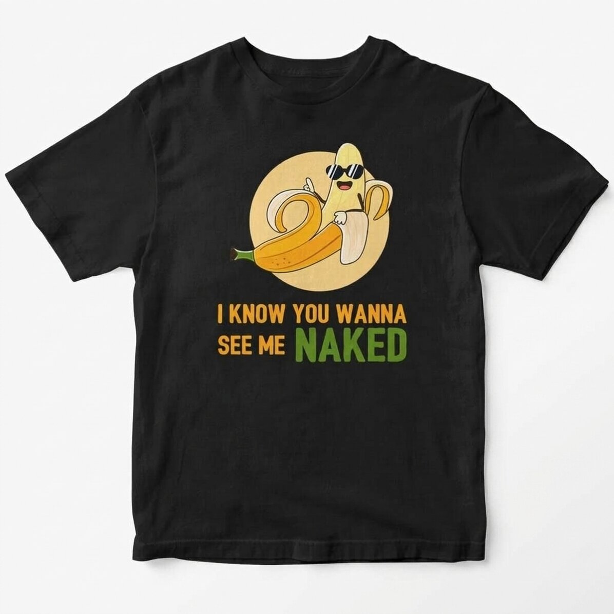 Personalisiertes T-Shirt mit Aufdruck – Naked Banana