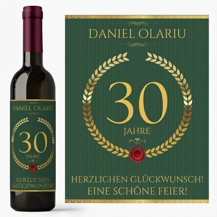 Wein mit individueller Beschriftung – Besonderes Geschenk