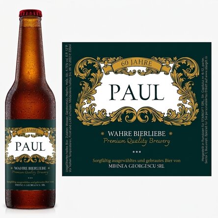 Bier mit individueller Beschriftung – Royal 60