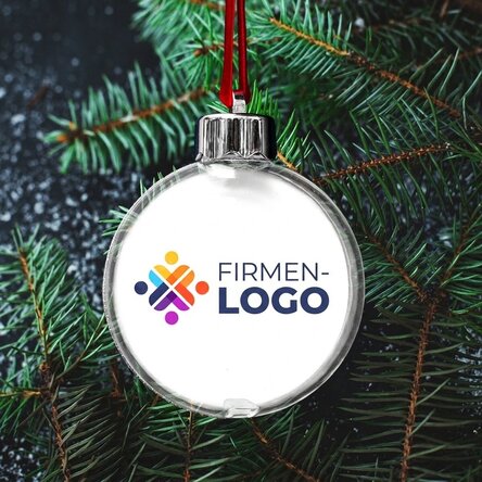 Personalisierter Globus mit Logo