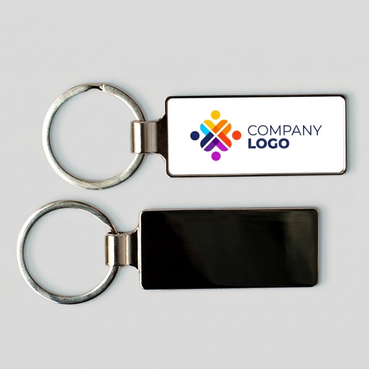 Personalisierter Schlüsselanhänger mit Logo