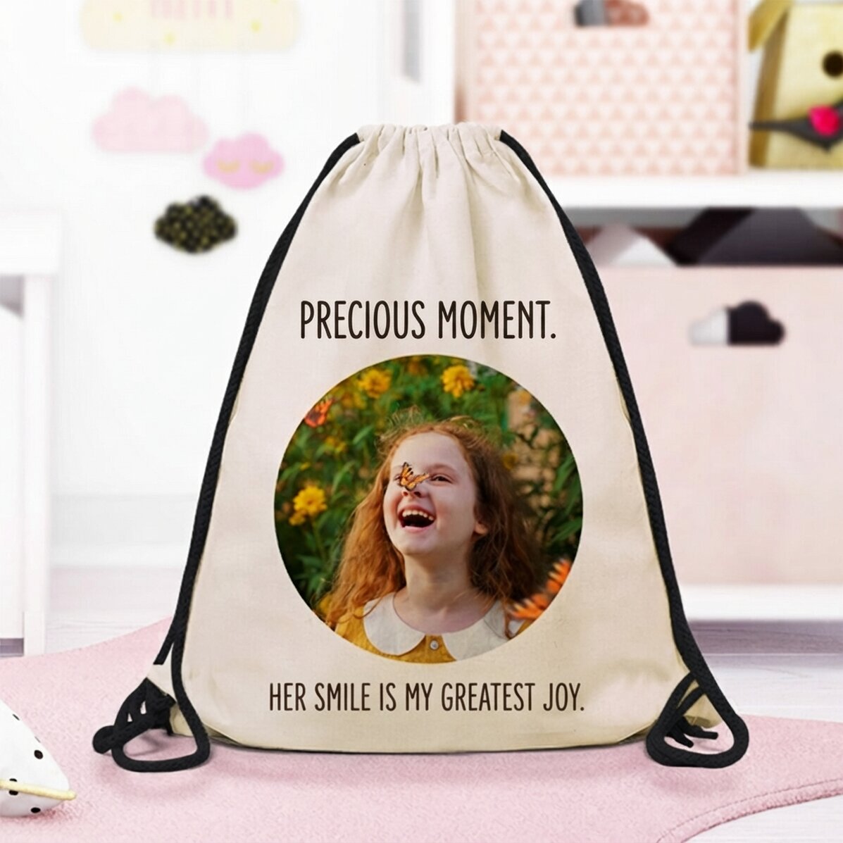 Personalisierter Rucksack mit einem Foto