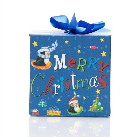 Weihnachtsgeschenkbox – Modell „Bunte Geschenke“