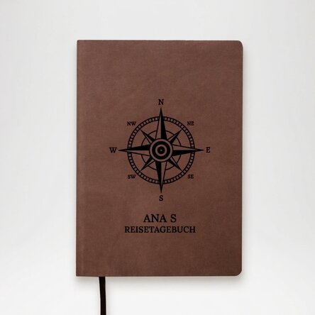 Personalisierter Leder-Terminkalender mit Namen – Busola
