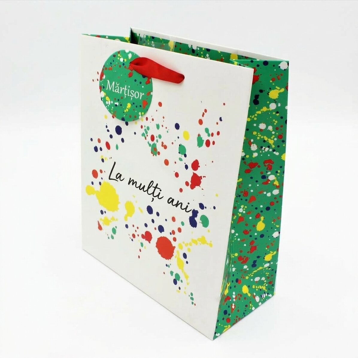 Geschenktüte – Modell „Happy Birthday Splash“