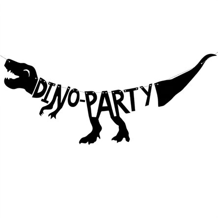 Banner „Dino-Party“