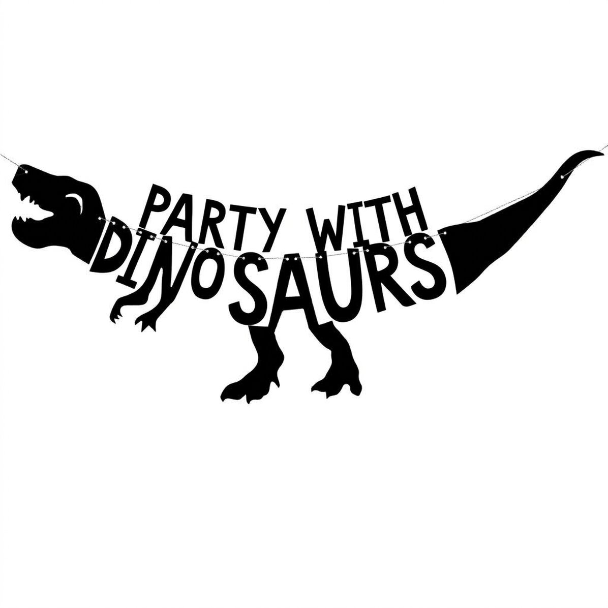 Banner „Dino-Party“