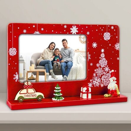 Weihnachts-Fotorahmen – Modell Albus