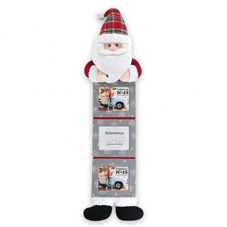 Weihnachtsmann-Fotorahmen mit 3 Fotos – Modell „Theon“