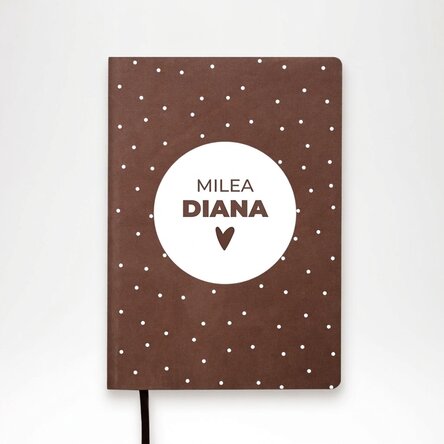 Personalisierter Terminkalender mit Namen – Heart