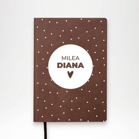 Personalisierter Terminkalender mit Namen – Heart