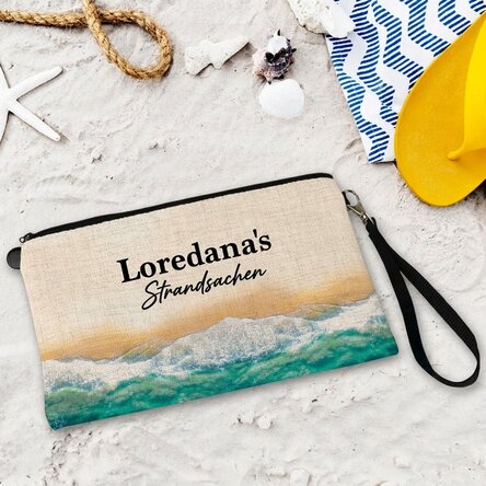 Individuell beschriftetes Accessoire-Set – Strandutensilien
