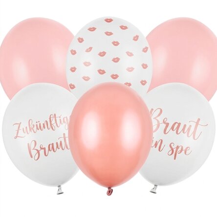 Ballon-Set „Mix“ für den Junggesellinnenabschied – Bride to be