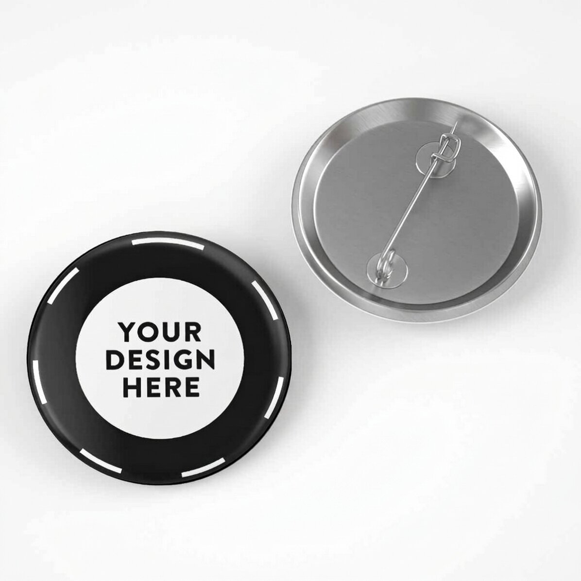 Personalisiertes Button mit deinem Motiv
