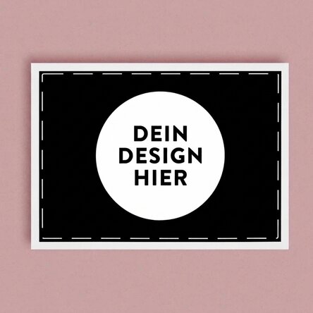 Individuell gestaltetes Bild mit deiner Grafik – Querformat