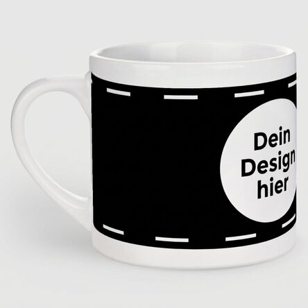 Personalisierte Espressotasse mit deinem Motiv