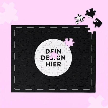 Individuell gestaltetes Puzzle mit deinem Motiv, 24 x 19 cm