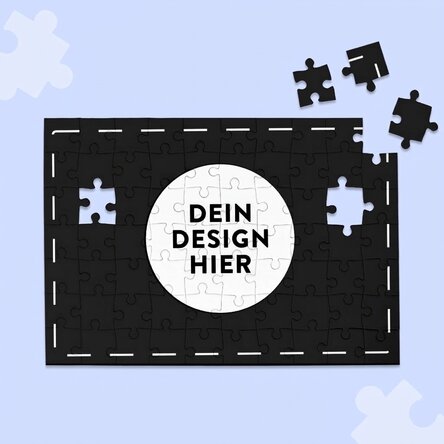 Individuell gestaltetes Puzzle mit deinem Motiv, 28 x 19 cm