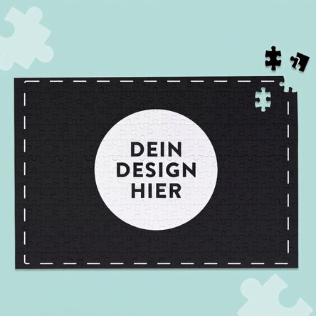 Individuell gestaltetes Puzzle mit deinem Motiv, 40 x 28,5 cm