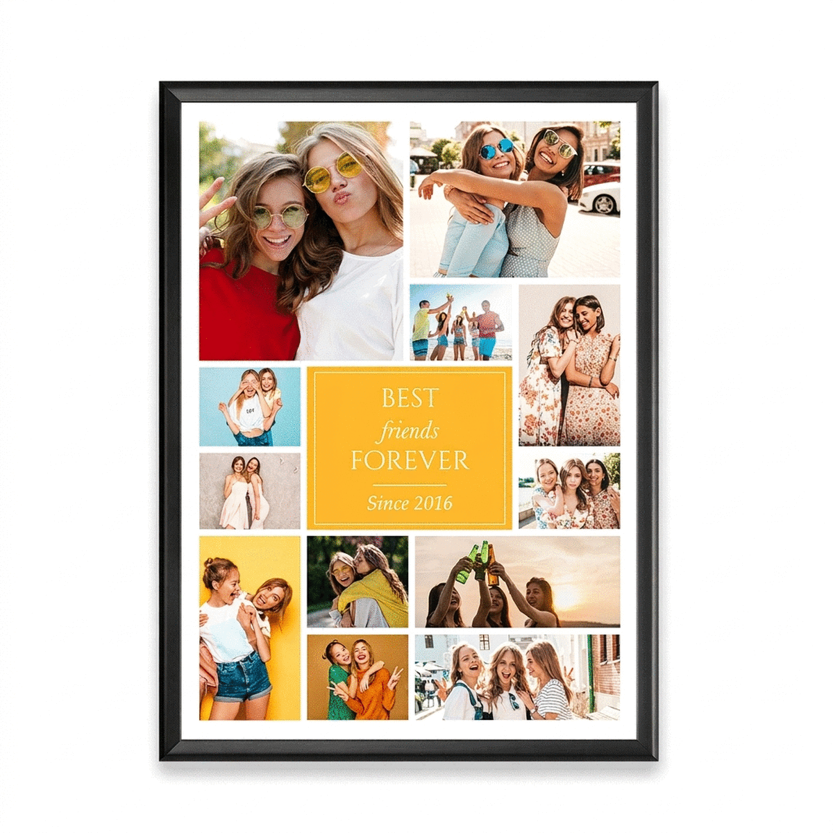 Individuell gestaltetes Bild mit 12 Fotos