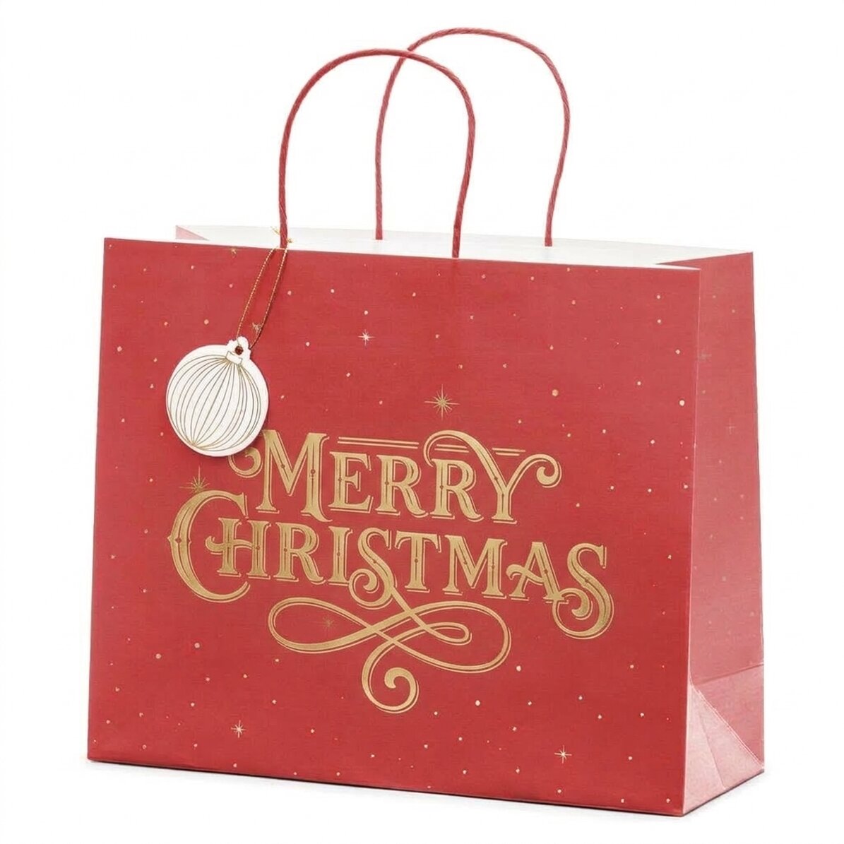 Geschenktüte – Merry Christmas Red