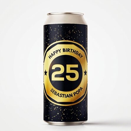 Bier in einer Dose mit individueller Beschriftung – Birthday Beer