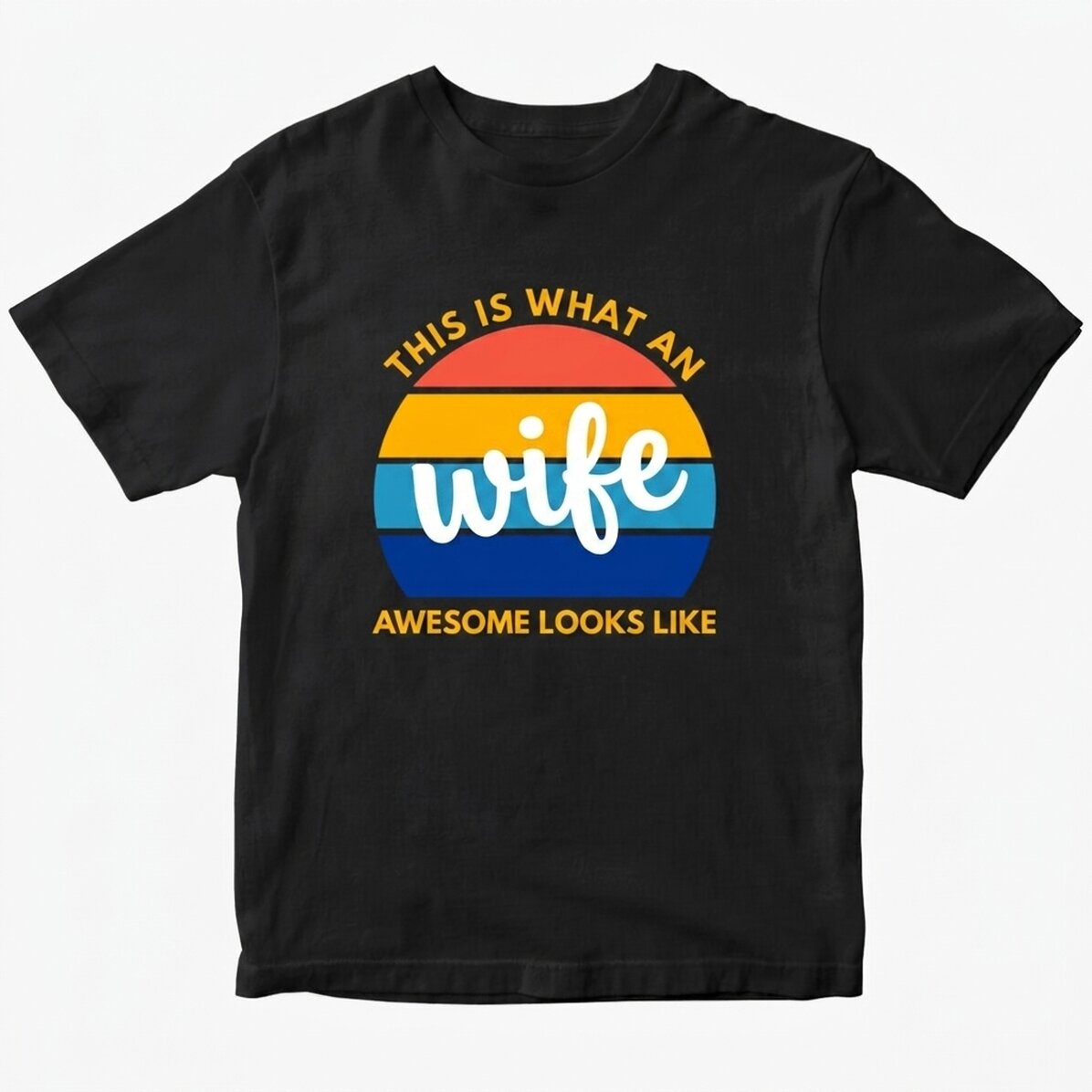 Personalisiertes Baumwoll-T-Shirt mit Aufdruck – Außergewöhnlich