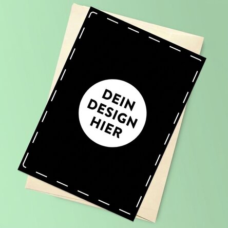Personalisierte Magnetkarte mit deinem eigenen Motiv