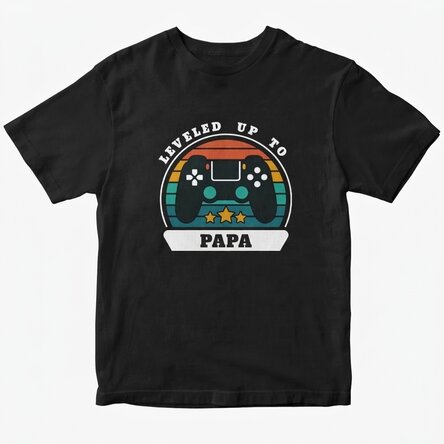 Personalisiertes Baumwoll-T-Shirt mit Aufdruck – Gamer