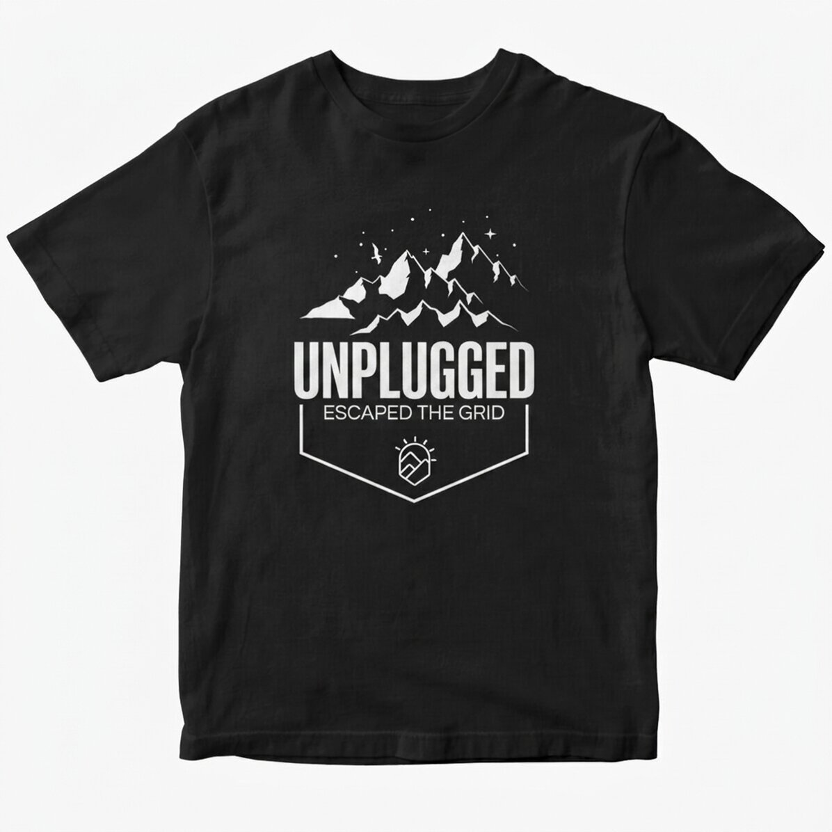 Personalisiertes Baumwoll-T-Shirt mit Aufdruck – Offline