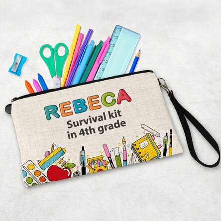 Personalised children's kit with text - School kit