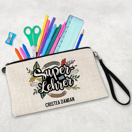 Personalisiertes Kinder-Set mit Aufdruck – „Super Teacher“