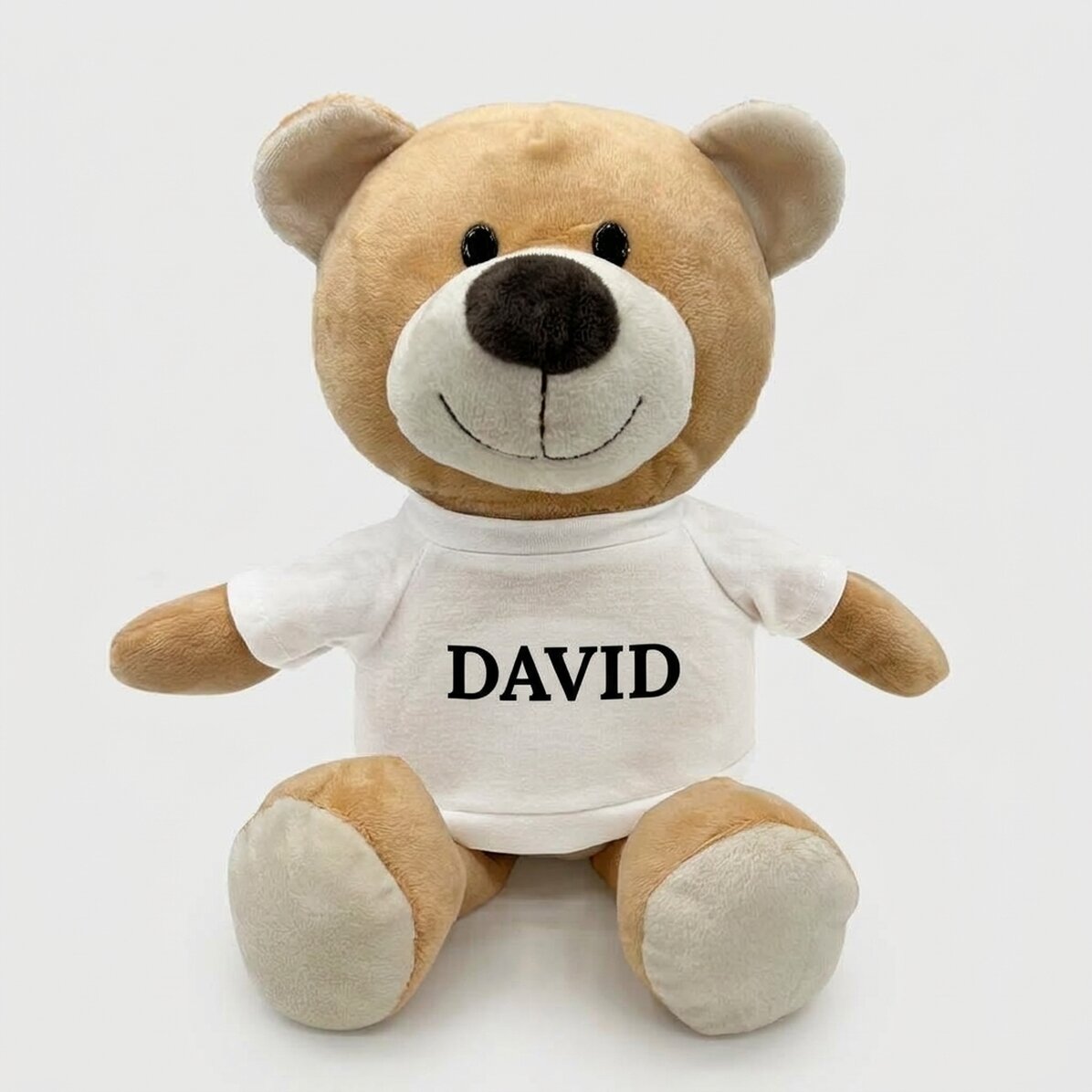 Plus ein personalisierter Teddybär mit Namen