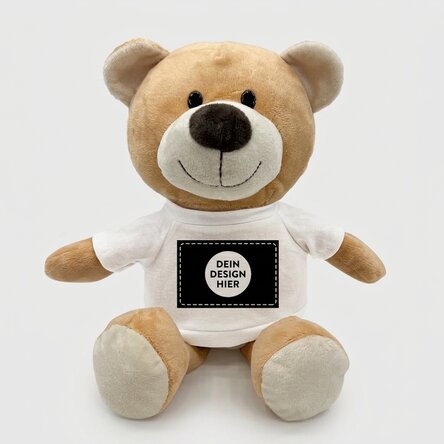 Plus ein personalisierter Teddybär mit deinem Motiv