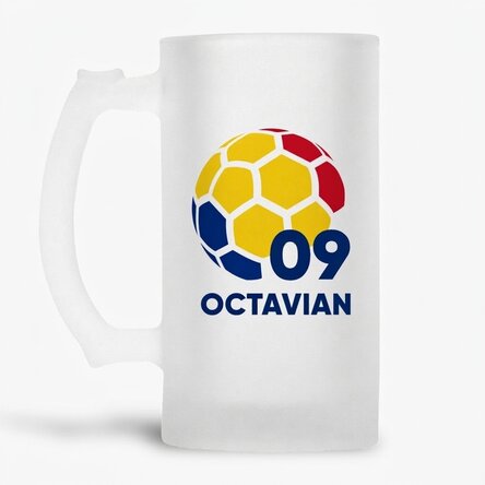 Personalisierter Bierkrug mit Botschaft – Fan