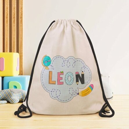 Rucksack mit Namensaufdruck