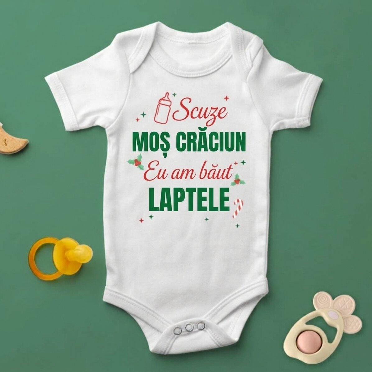 Personalisierter Kinderbody mit Aufdruck – „Sorry Santa“