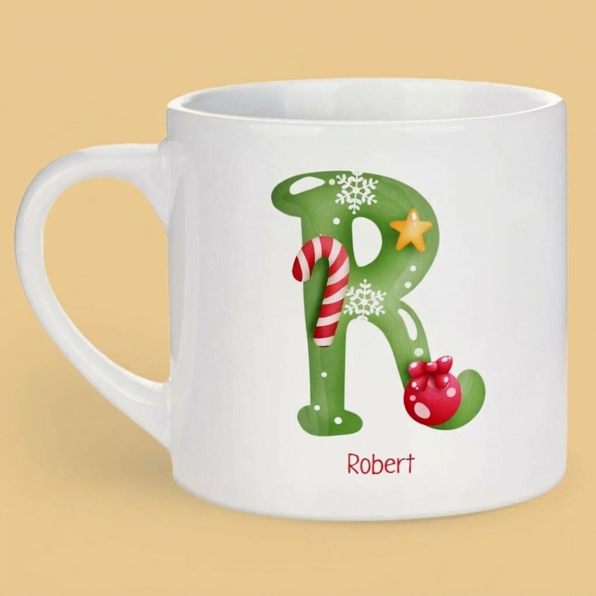 Personalisierter Kinderbecher mit Namen – Weihnachten