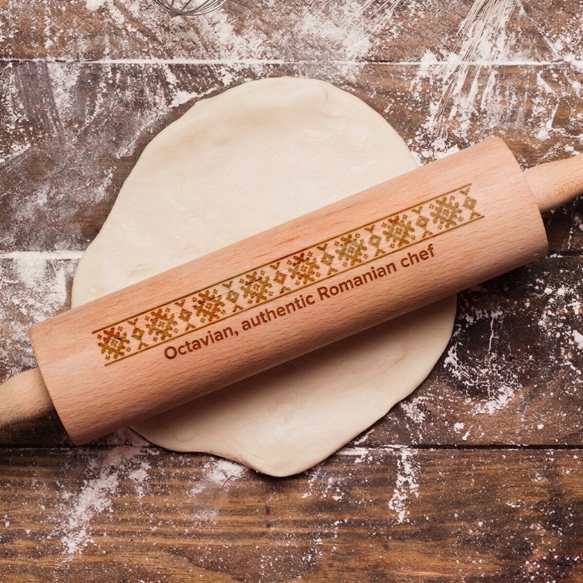 Individuell gestalteter Holzlöffel – Authentisch rumänische Küche