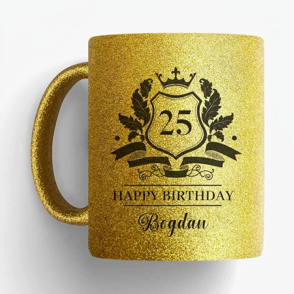 Personalisierte Tasse mit Text – Royalty