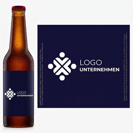 Bier mit individuellem Logo