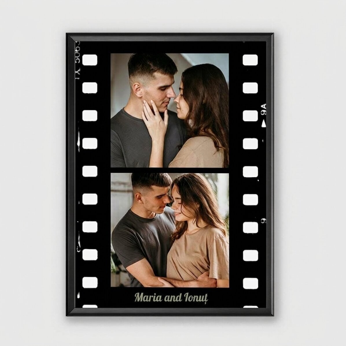 Individuell gestaltetes Bild mit 2 Fotos und Text – Film