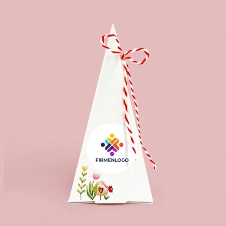 Individuell gestaltetes Blumenpflanz-Set mit Logo