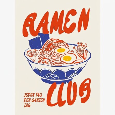 Poster „Ramen Club“