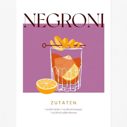 Negroni-Poster
