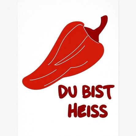 Poster „You're hot“