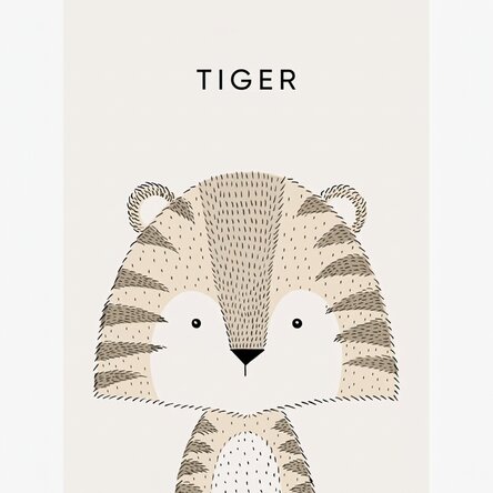 Poster „Tiger“